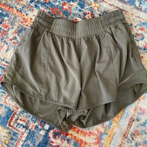 Size 6 Lululemon tracker shorts